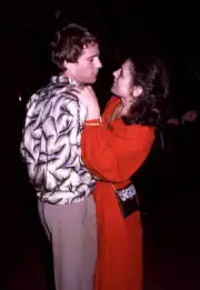 Ryan O'Neal Canadian activist Margaret Trudeau dance nightclub Stu- Old Photo 1