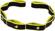 Oshhni 8 Segment Yoga Stretching Strap Elastic Strap Improve Body Flexibility Workout Equipment Resistance Band for Upper Lower Body