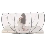 Sleeping Net Patio, Travel Mesh Sleep Screen Netting for Comfort, Single-Person Portable Net Tent for Camping, Hotel, Dormitory, Home