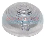 CLASSIC AUSTIN MINI LAND ROVER SIDE AND INDICATOR LAMP LIGHT CLEAR LENS SCREW ON