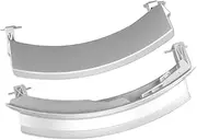 Cylinder Washing Machine Door Handle 9000331939 9000389973 9000534076 Compatible for Siemens Bosch Washing Machine Handle Replacement(Silver)