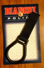 BIANCHI Nylon D Cell Flashlight Ring Holder Police Security Patrol