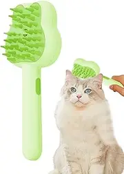 Cat Steamer Brush,Anti-static Gentle Cat Shedding Brush With Steam | Multifunctional Pet Hair Removal Tool Comb For Massage