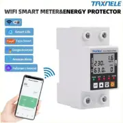 WiFi Smart Earth Leakage Over Under Voltage Protector Relay Device Switch Break