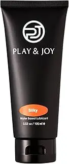 Play & Joy Silky Basic Personal Lubricant, Water-Based, pH Balanced, (100ml)