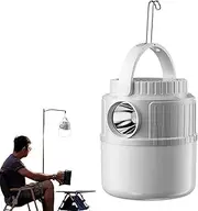 Solar Camping Lights,Camping Lantern 3000mAh Rechargeable with Solar Panel | Waterproof Portable Survival Flashlight for Courtyard Patio Fishing Power Outages Yard Gazebo Home Garden Corridor