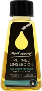 Premium Refined Linseed Oil 125 Ml