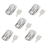 Metal Small Size Suitcase Lock Hasp Catch Latch with Keys
