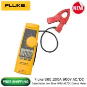 Fluke 365 Digital Clamp Meter Tester Detachable Jaw True RMS 200A 600V AC/DC