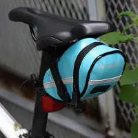 在飛比找Yahoo!奇摩拍賣優惠-Roswheel-全新自行車糖果色坐墊包：時尚漆皮鞍座包 單