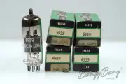4 Vintage Zaerix 6939 Noval VHF Transmitting Dual Tetrode- Bangybang.tube