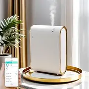 Electric Smart Scent Diffuser Machine, 350ml Waterless Aroma Diffuser with Remote Control, Commercial Wall-mountable Aroma Diffuser for Home Hotel Office Business Spa