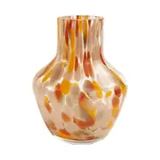 Urban Jaslyn Speckle 11cm Glass Flower Vase Home/Office Decor Table Display Pot