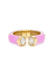 Alexis Bittar Bonbon Lucite and 14kt Gold-plated Bracelet - Pink ONE SIZE