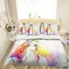 3D Beauty Art 45 Bed Pillowcases Quilt Duvet Cover Set Single Queen King AU Cobb
