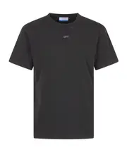 Off-White Logo Printed Crewneck T-Shirt S,XL,XXL,M black