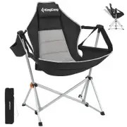 Hammock Camping Chair Swinging Rocking Chair for Adults Lawn Beach Portable