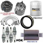 Tune Up Kit Filters Cap Wire Plugs For CHEVROLET CAVALIER L4 2.0L Vin (B) 83-84