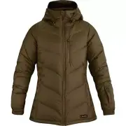 Dakine Womens Kensington Down Snowboard Jacket Medium Army Melange Green New