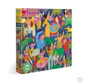 eeBoo Celebration 1000 Piece Puzzle Dancing Ana Levoy Mexico Colorful New