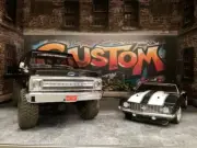 Full RC 1/10 Scale Garage Wall Decal Sticker Diorama - Custom Factory