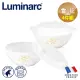 【法國Luminarc 樂美雅】雪花 7吋拉麵碗附微波蓋2入組/玻璃餐碗/微波碗(ARC-D470-SF-2C)