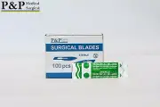 Disposable Surgical Scalpel Blades Sterile Carbon Steel by P&P Medical Surgical