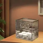 Coffee Tea Cup Storage Box Double Layer Bread Box for Office Hotel Cafe