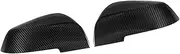 Carbon Fiber Car Door Side Wing Rearview Mirror Cover Glossy Compatible For BMW F20 F22 F30 F35 F34 F32 F33 F36 E84 I3 2012-2020