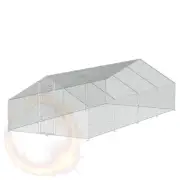 i.Pet Chicken Coop Cage Run Rabbit Hutch Large Walk In Hen House Cover 8mx3mx2m