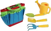 Toyvian 1 Set Gardening Tool Mini Rakes Shovels Watering Pot for for Boys and Lightweight Portable Gardening for Preschoolers