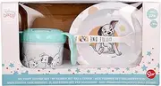 Set of 3 training cups, plate and spoon classic SUNBEAM