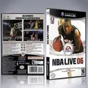 GameCube Replacement Case - NO GAME - NBA Live 2006