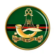10th Princess Mary's Own Gurkha Rifles, British Army Pin Badge