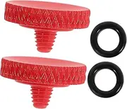 DOITOOL 5sets Professional Camera Accessory Soft Metal Shutter Button Concave Surface Improve Stability and Control 2pcs*5