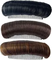 LRXIYODE 3Pcs Hair Volume Clips for Women Hair Padding Tool for Styling Fluffy Boosters for Weddings Daily Use Delicate Headwear Accessories Random Style