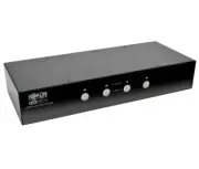 Tripp Lite 4-Port DisplayPort KVM Switch with Audio, Cables and USB 3.0 Hub
