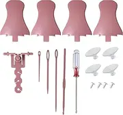 [RLECS] 14IN1 DIY Knitting Machine Accessories Compatible with 22/32/40/48 Sentro Knitting Machines & Jamit Loom