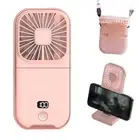 Mini Fan Silent Air Conditioner Portable Handheld with Led Screen 3-speed