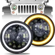 Headlight Assembly Universal 7 Inch Led Car Motorcycle Headlight For DRL H4 Headlamp 7" Headlight Headlamp Assembly(100601005)