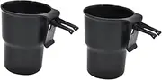 2 Pcs Car Cup Holder and Trash Bin Multi Functional Vehicle Organizer for Drinks and Waste Car Seat Filler and Garbage Can for Auto Interior