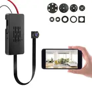QZT Ultra Compact Camera DIY Camera 128GB MiscoSD Card Compatible FHD 7 Hours Co