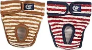 BUGUUYO Comfortable Dog Diapers 2 Pack Physiological Pants for Dogs Prevent Mating Urine Stains