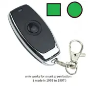 1/2 Pcs Garage Door Opener Remote Fit for Green Learn Button with Keychain US