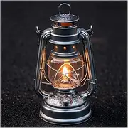 Vintage Oil Lamp Burning Lantern Portable Kerosene Lamp Classic Kerosene Lantern for Home,Garden,Camping