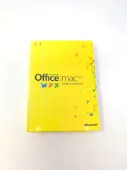 Microsoft Office Mac 2011 Home Student (1 Mac) Sealed Product Card (139.95 MSRP)