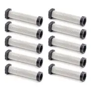 Stainless Steel Mesh Airbrush Filters 10pcs Kit Automatic Flushing System