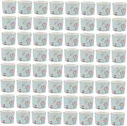 PEPLAYTAL 100Pcs Cartoon Cake Cups Ice Paper Holders for Birthdays Showers and Parties Food Grade Muffin Cupcake Liners