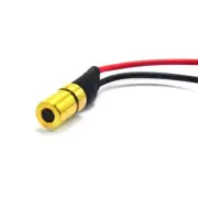 1pc850nm 5mW IR Dot Infrared Laser Diode Module IR Brass LED 6x10mm