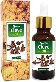 SALVIA Clove Oil | 100% Pure & Natural Undiluted Essential Oil Organic Standard | for Long, Strong and Shiny Hairs | Aromatherapy Oil | 15ml with Dropper